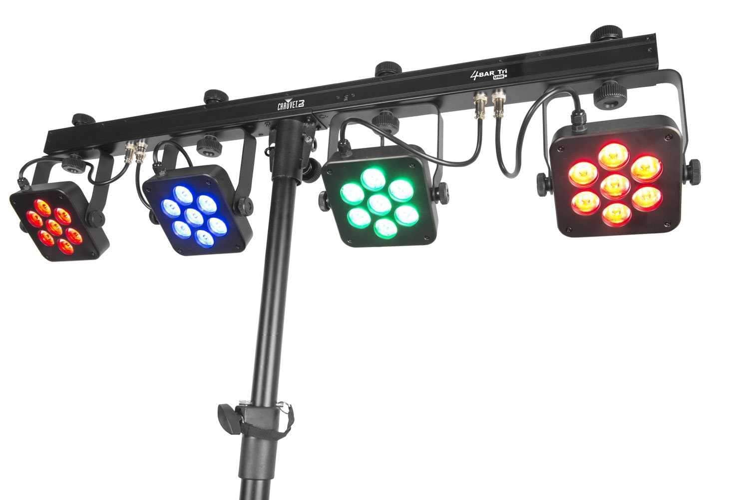 Chauvet 4BAR Tri USB DMX RGB LED Wash Light System - Solotech