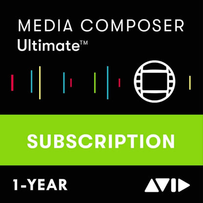 Media Composer Ultimate 1Y Subscription - ProSound and Stage Lighting