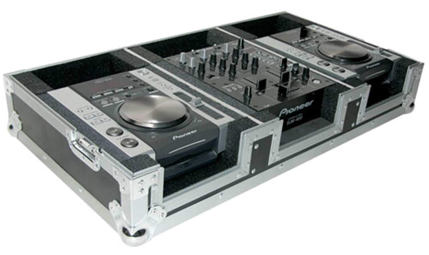 Odyssey Coffin 4 -2 CDJ200 & -1 DJM400 ATA Style - ProSound and Stage Lighting