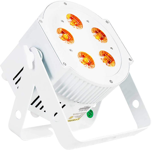 ADJ American DJ 5PX Hex RGBWA Plus UV LED Par Wash - White - ProSound and Stage Lighting