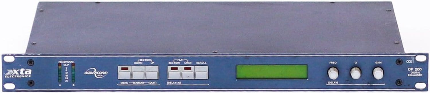 XTA DP200 Digital Equaliser - Solotech