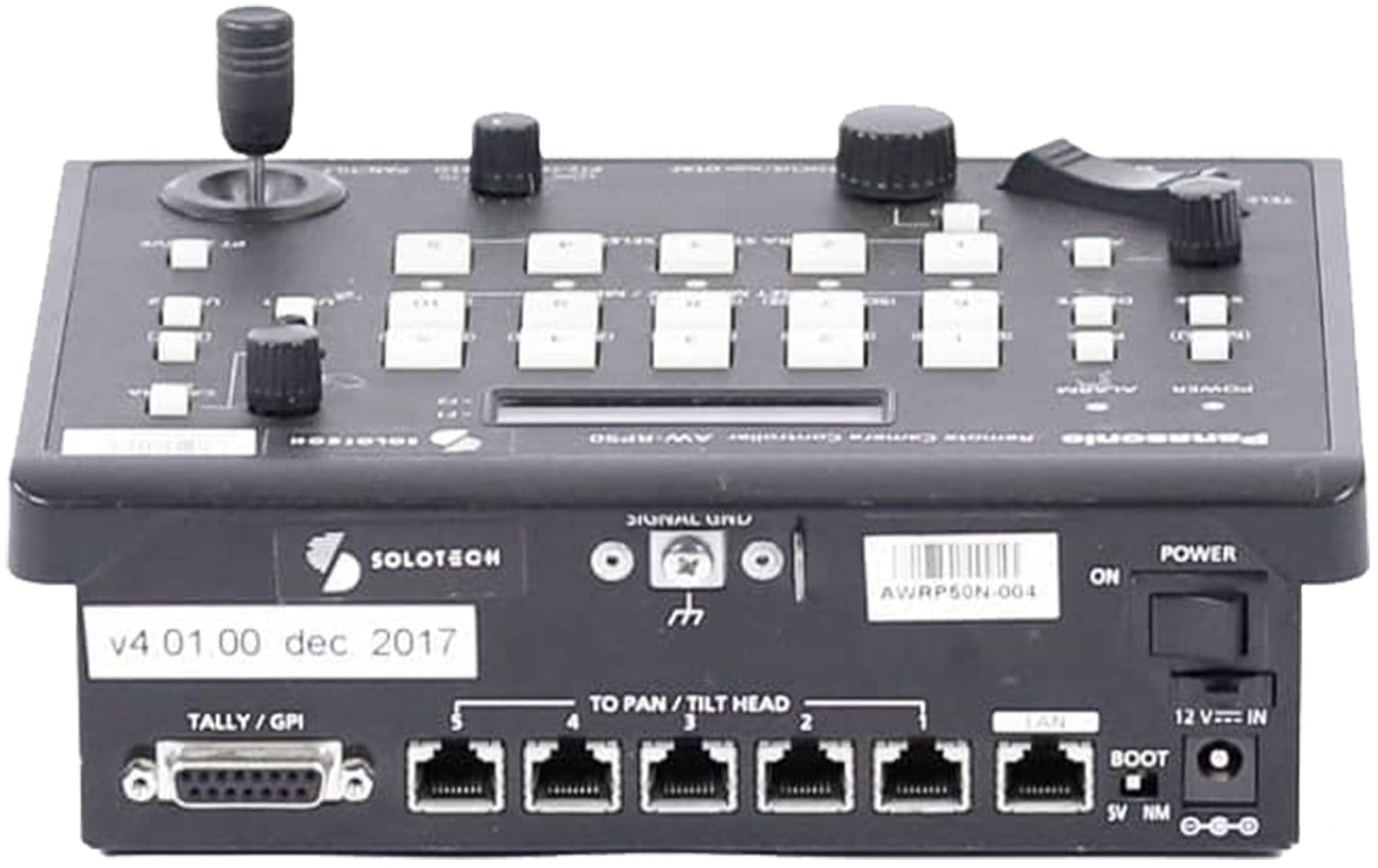 Aw Rp50n Panasonic AW-RP50N PTZ Robotic Camera Controller – Solotech
