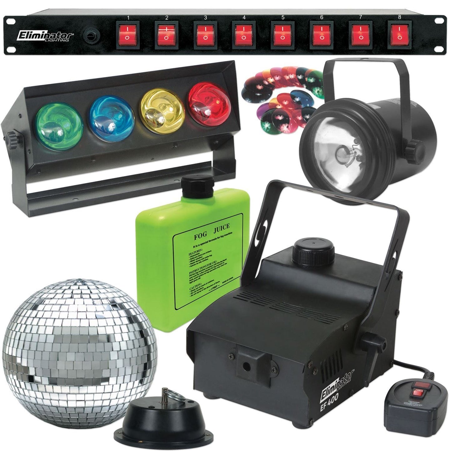 Eliminator 6-PAK Lighting Special Effect System - Solotech