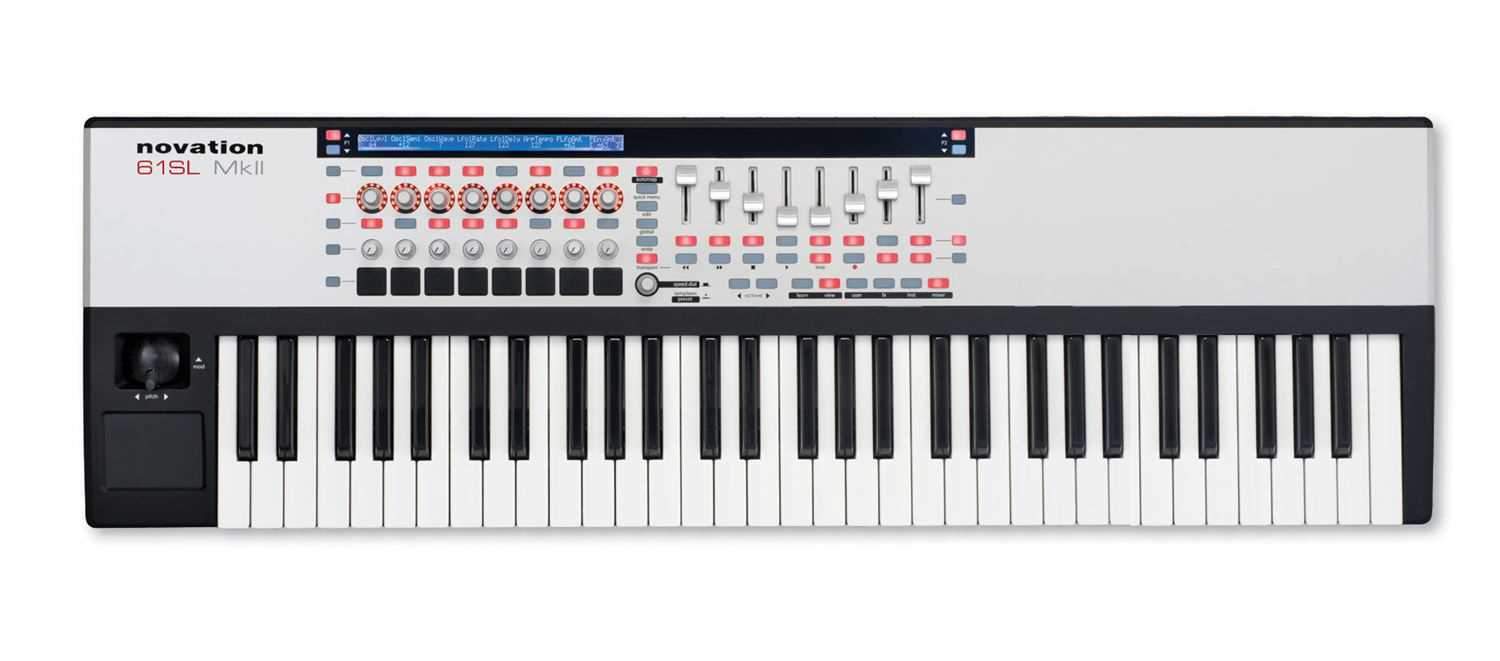 Novation 61-SL-MKII 61 Key USB Midi Keyboard