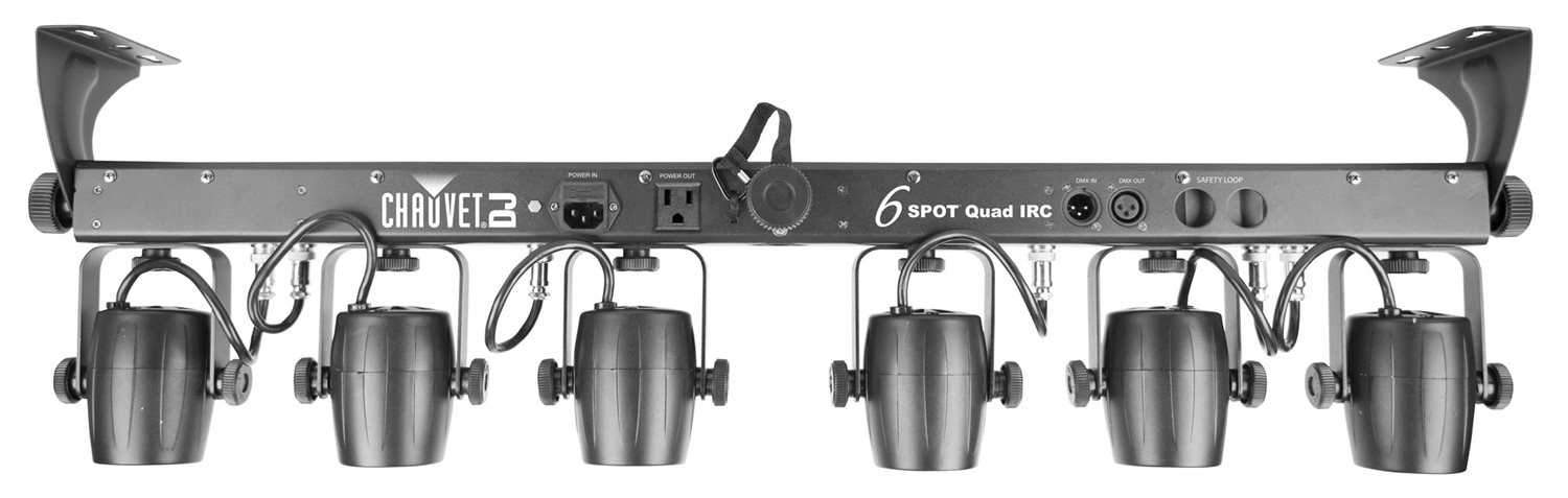 Chauvet DJ 6SPOT QUAD IRC 6x RGBW LED Beam Lights - ProSound and Stage Lighting