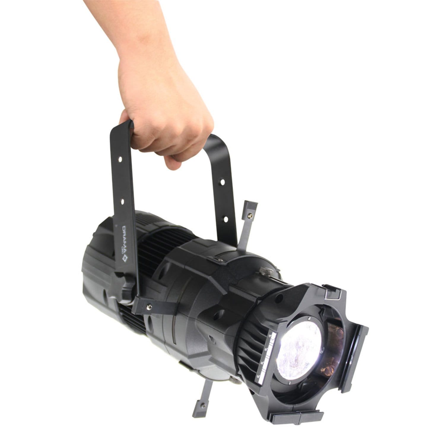 Mega Lite Drama LED W50 36-Degree Ellipsoidal (Black) - Solotech