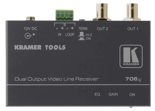 Kramer Composite Video Over Twisted Pair Receiver - Solotech
