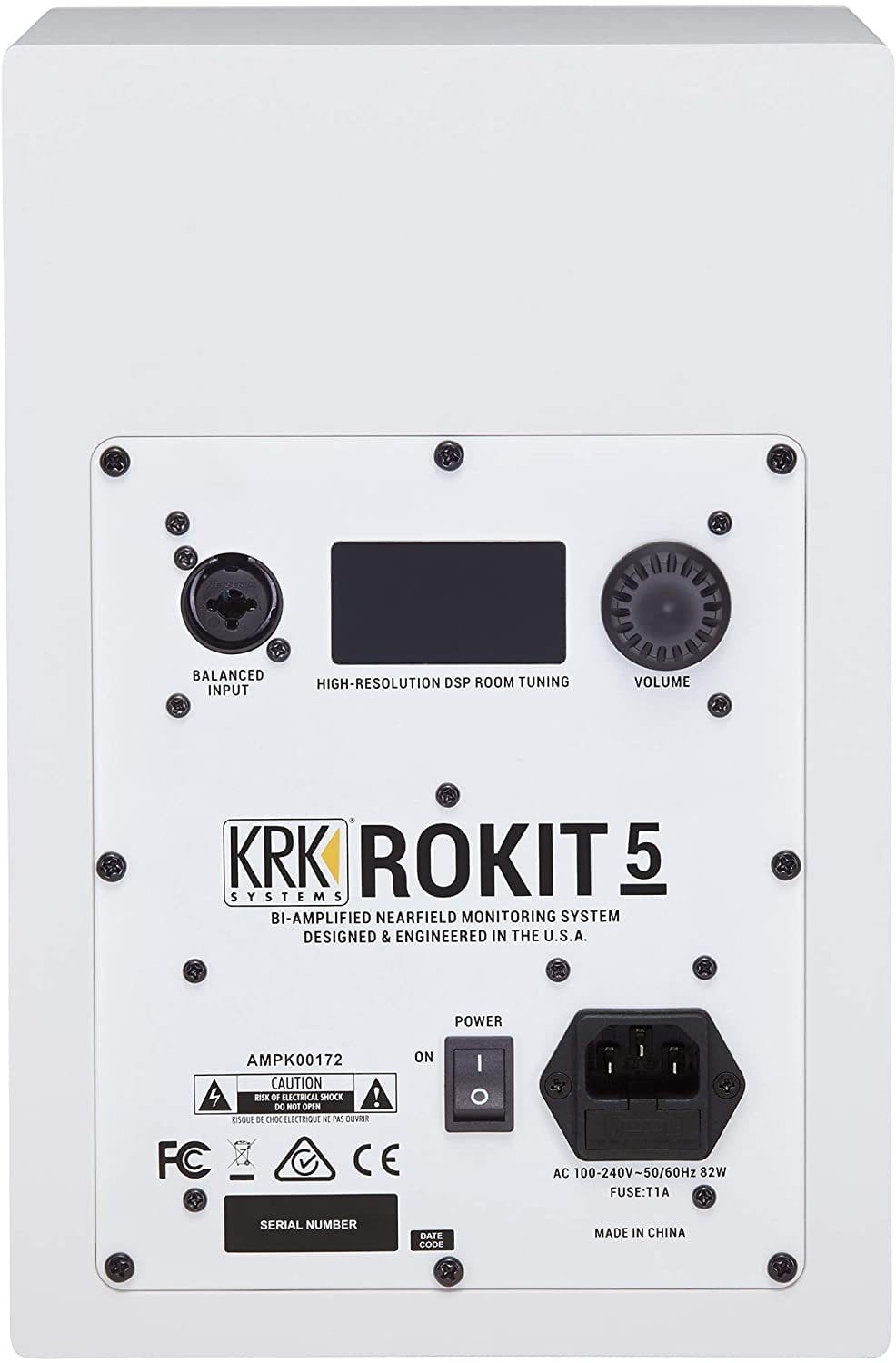 KRK RP5G4 Rokit White Noise 5-Inch Powered Studio Monitor (In White) - PSSL ProSound and Stage Lighting