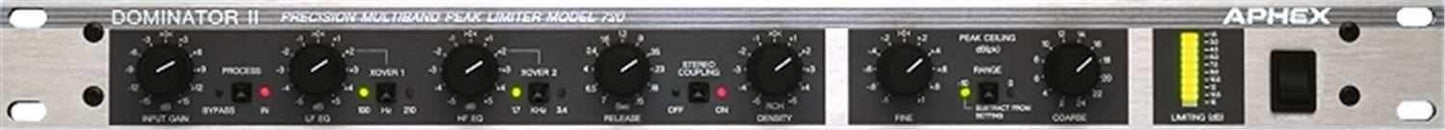 Aphex 720 Precision Stereo Peak Limiter - Solotech