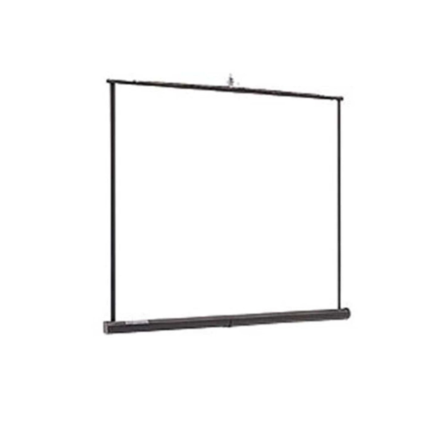 Dalite 100 In Matte White Pull Down Video Screen - Solotech