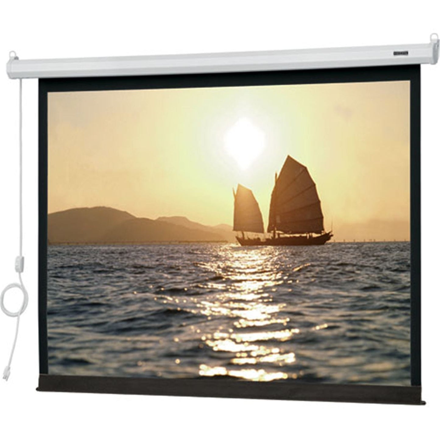 Dalite 76757 Slimline Electrol 50 x 67 Screen - ProSound and Stage Lighting