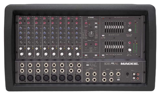 Mackie 808S 8Ch 2X600W Stereo Pwrd Mixer with Fx - Solotech