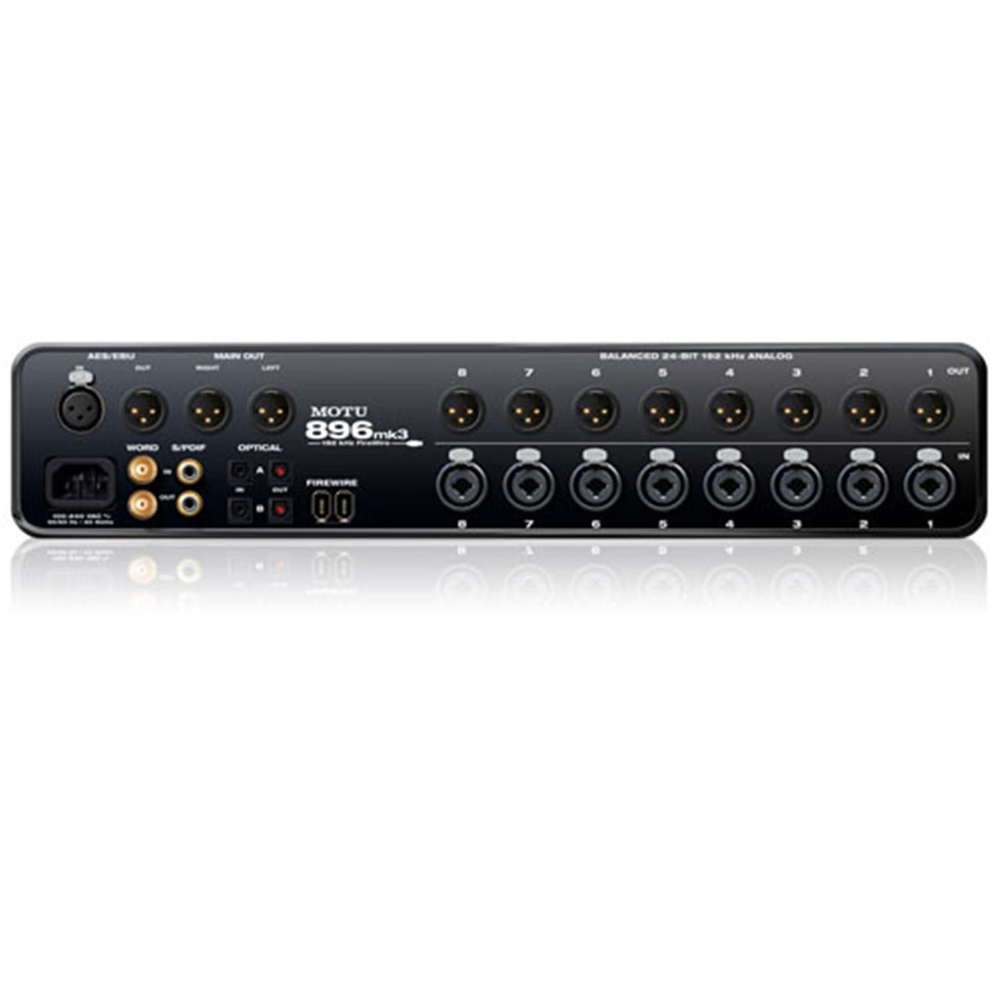 MOTU 896MK3 FireWire Audio Interface | Solotech