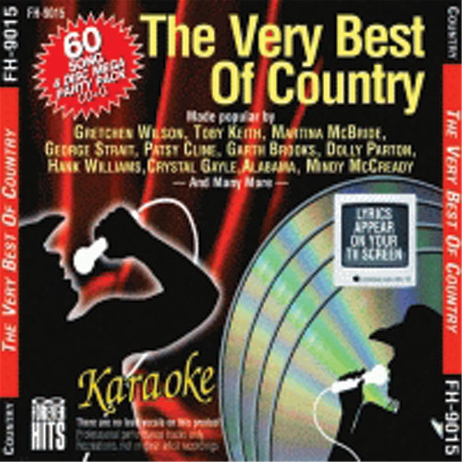 Emerson 9015 60 Song Country Karaoke Pack - Solotech