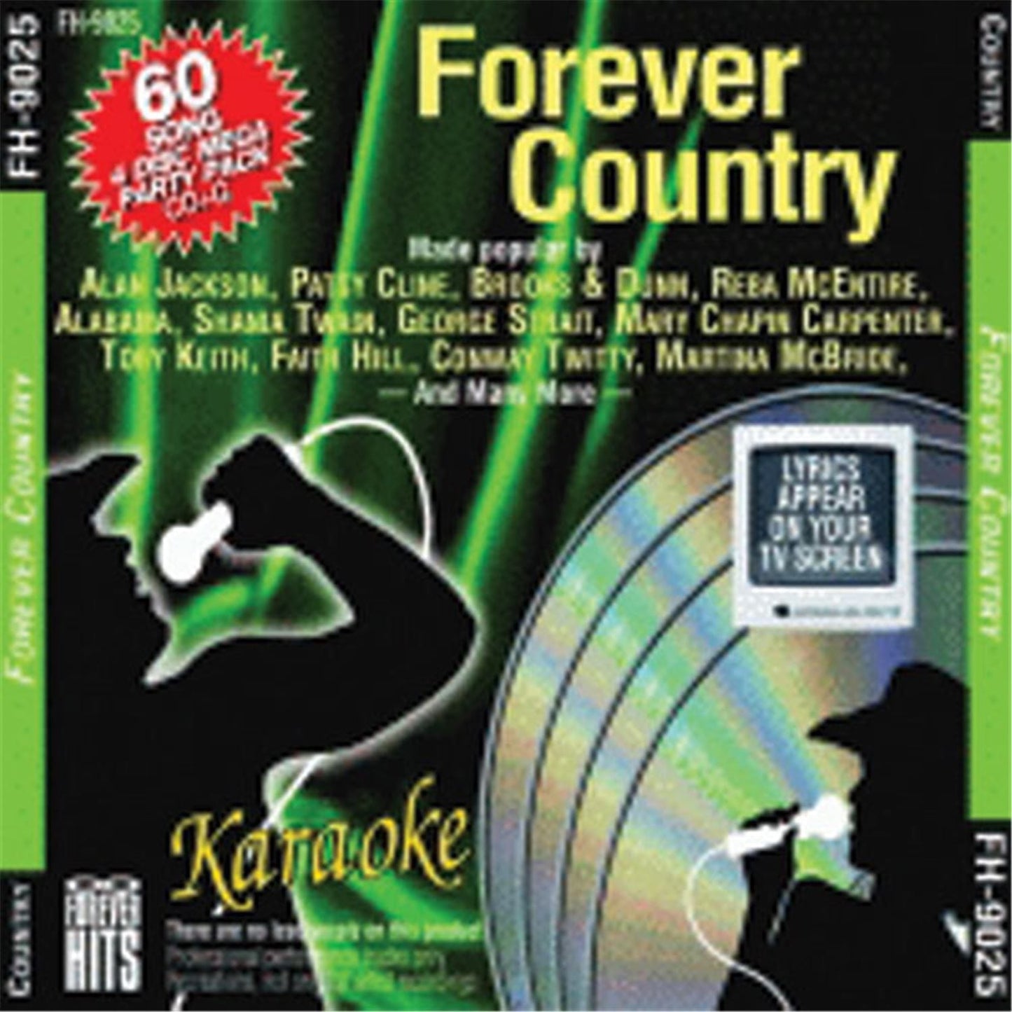 Emerson 9025 60 Song Forever Country Song Pack - Solotech