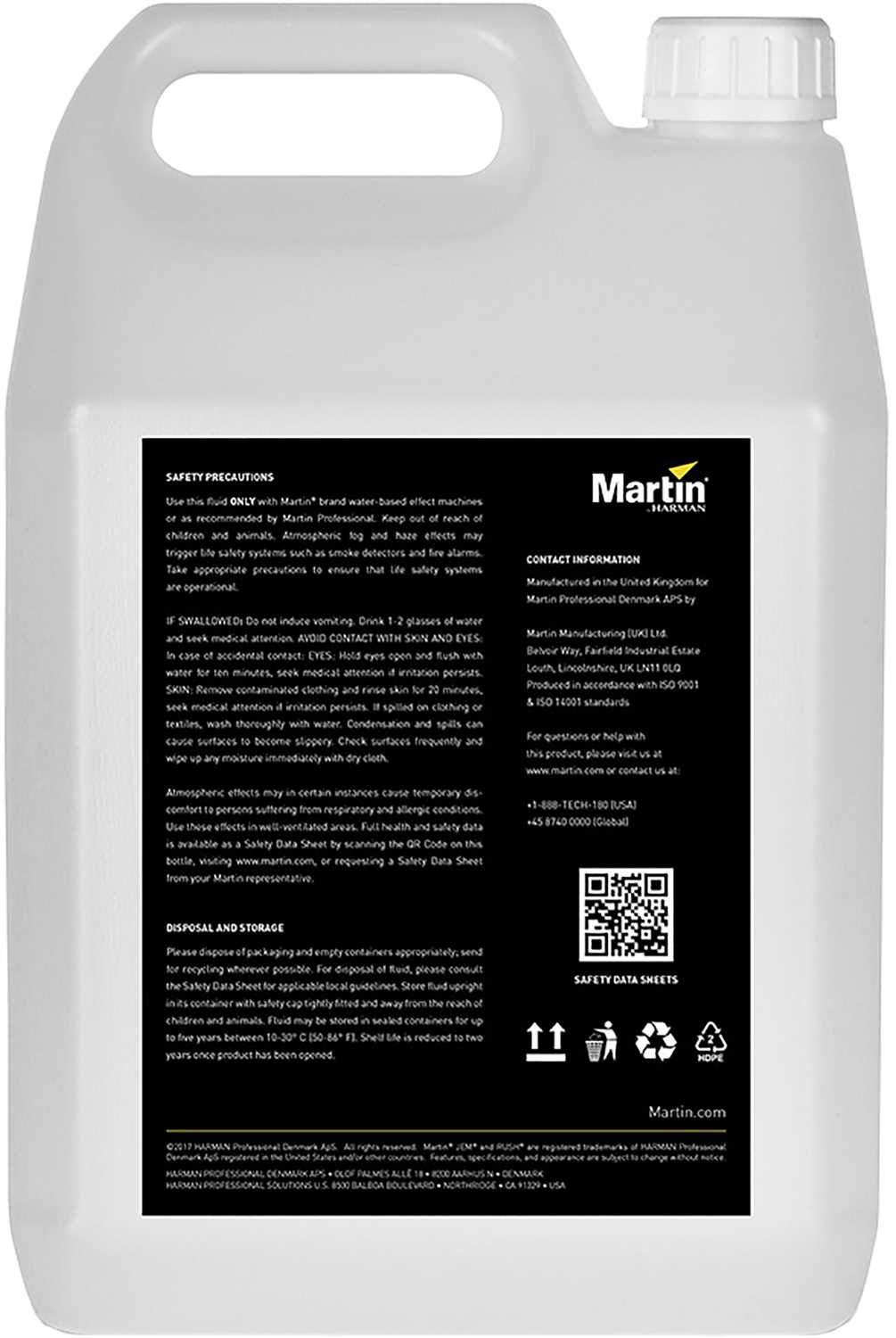 Martin RUSH Club Smoke Dual Fluid 5L - Solotech