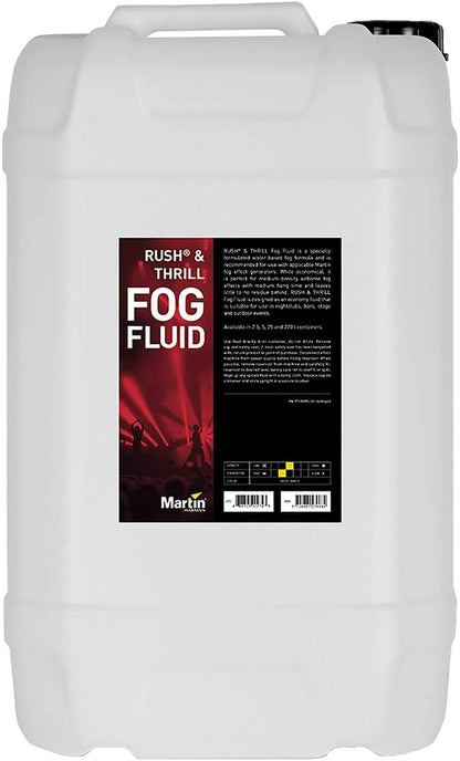 Martin RUSH and THRILL Fog Fluid 25L - ProSound and Stage Lighting