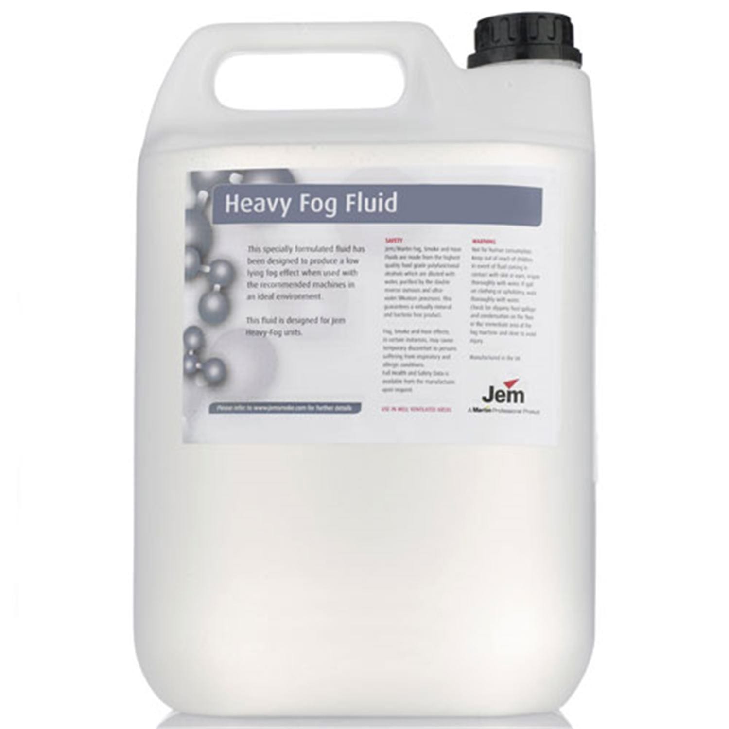 Martin Jem B2 Water-Base Heavy Fog Fluid - 5 L - ProSound and Stage Lighting