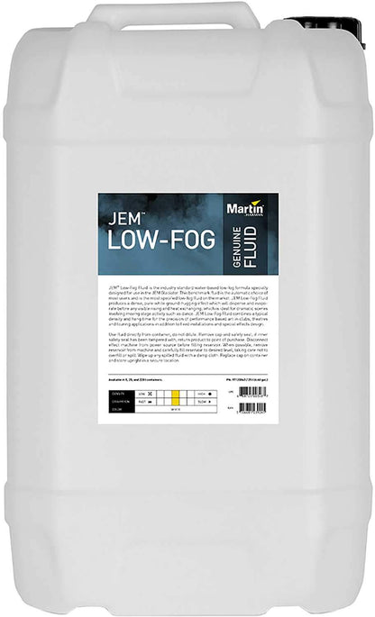 Martin JEM Low-Fog Fluid 25L - ProSound and Stage Lighting