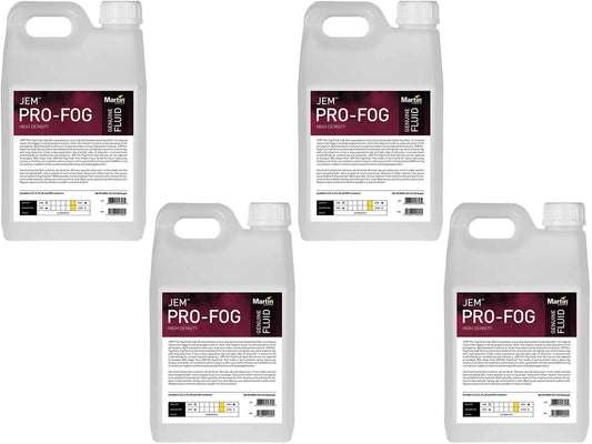 Martin JEM Pro-Fog Fluid High Density 4x2.5L - ProSound and Stage Lighting