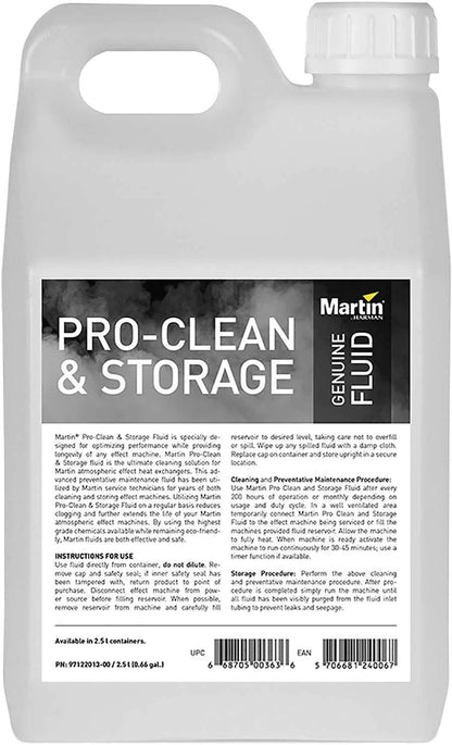 Martin Pro-Clean and Storage Fluid 2.5L - ProSound and Stage Lighting