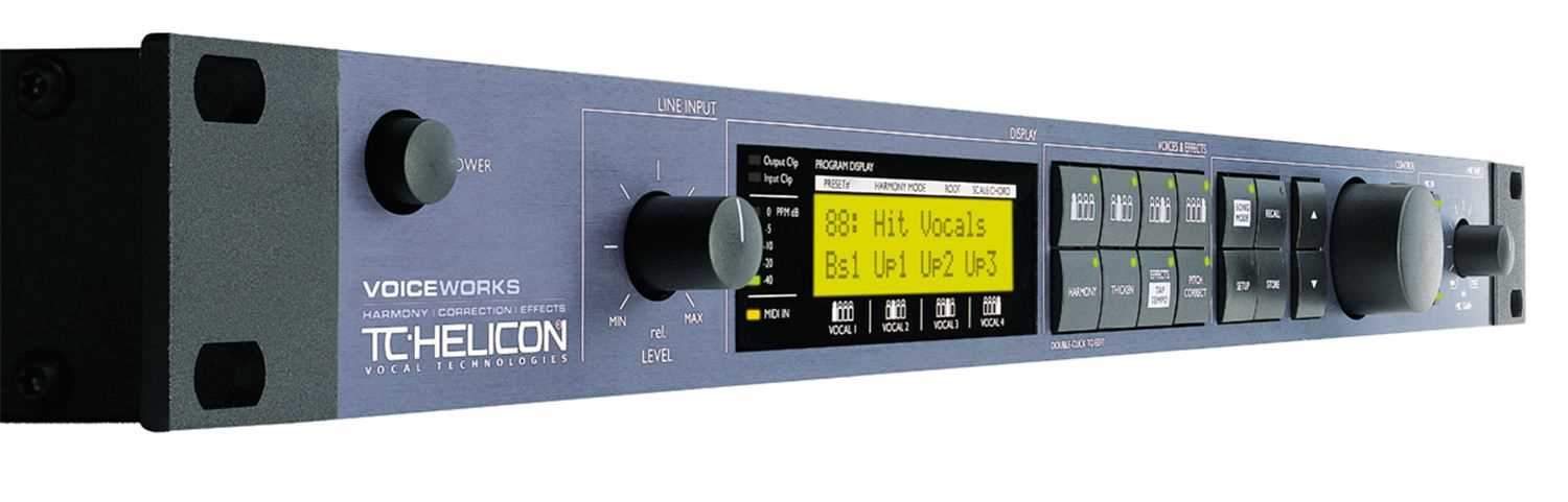 TC Helicon VoiceWorks Effects Signal Processor | Solotech