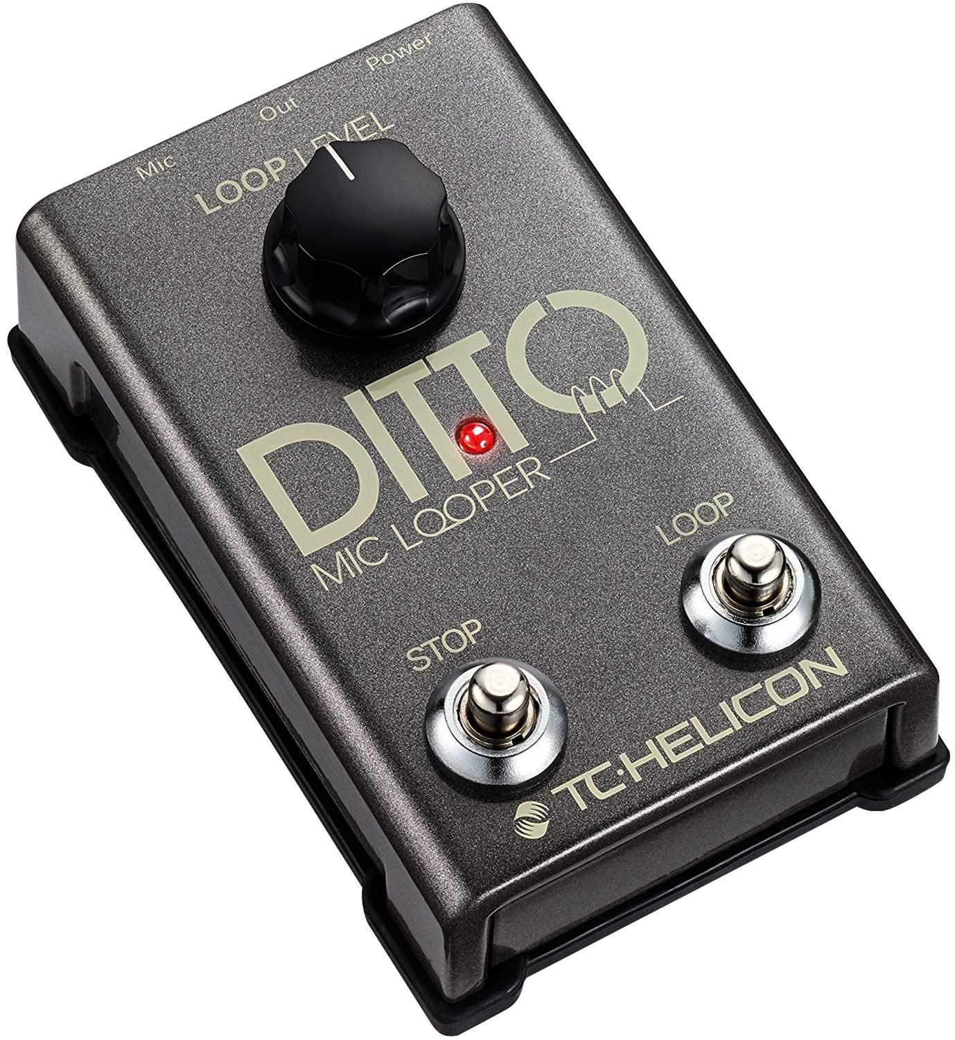 TC Helicon Ditto Mic Looper Pedal | Solotech