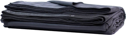 Solotech 16 oz Black Athena Velour 60 x 15 Drape - Solotech