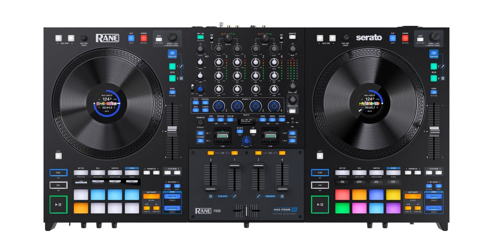 RANE FOUR DJ Controller for Serato - PSSL ProSound and Stage Lighting