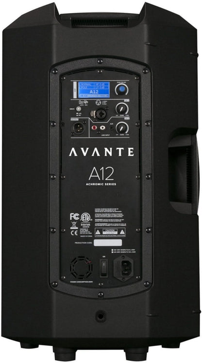 Avante A12 12-Inch Powered 2-Way Speaker - ProSound and Stage Lighting