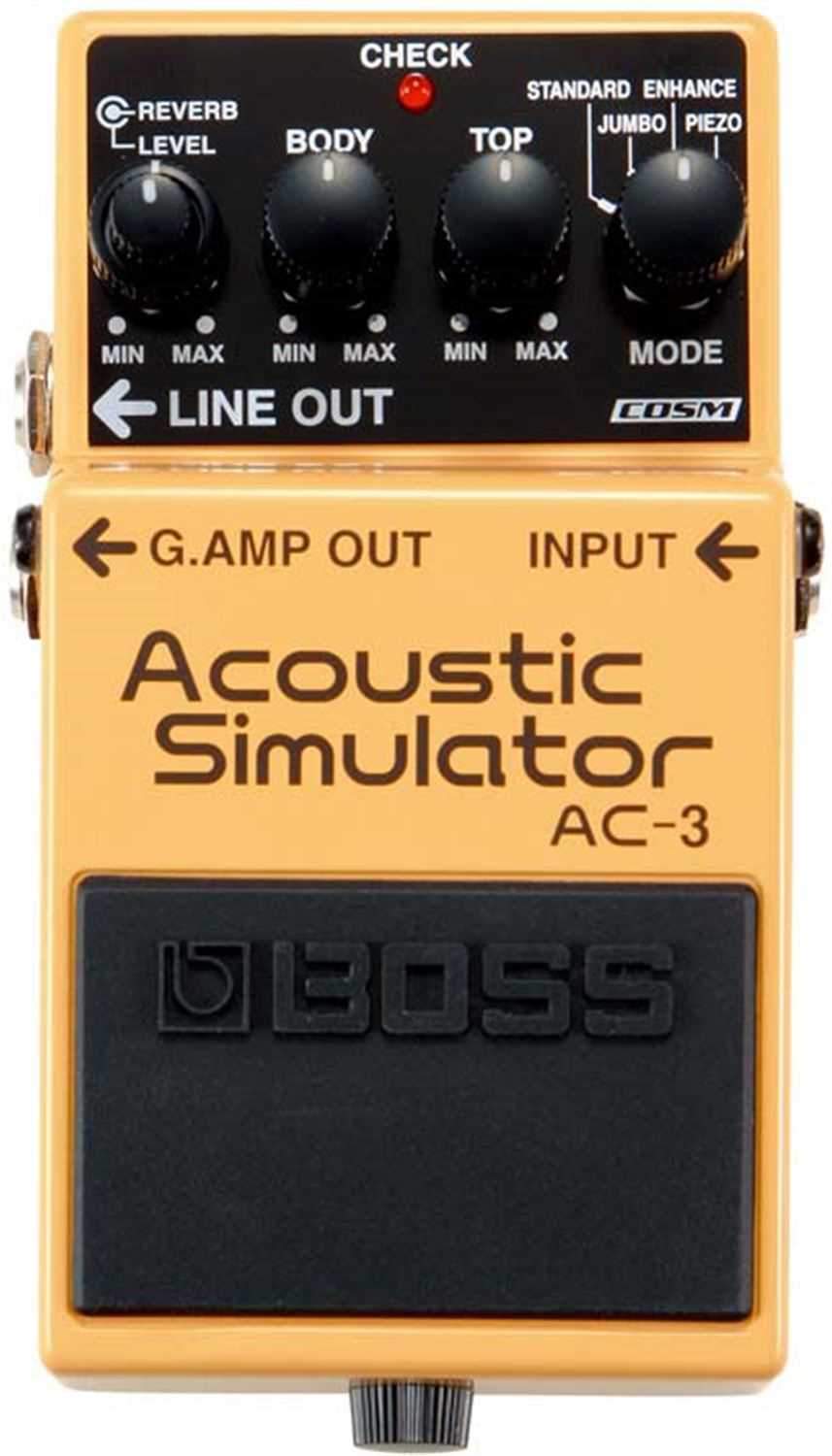 Boss AC3 Acoustic Simulator - Solotech