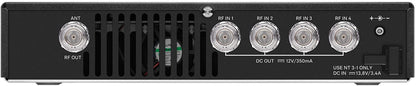 Sennheiser AC 41-US Active antenna combiner with DC power distribution for IEM transmitters. Includes (1) NT 3-1-US power supply and (4) .BNC cables - PSSL ProSound and Stage Lighting