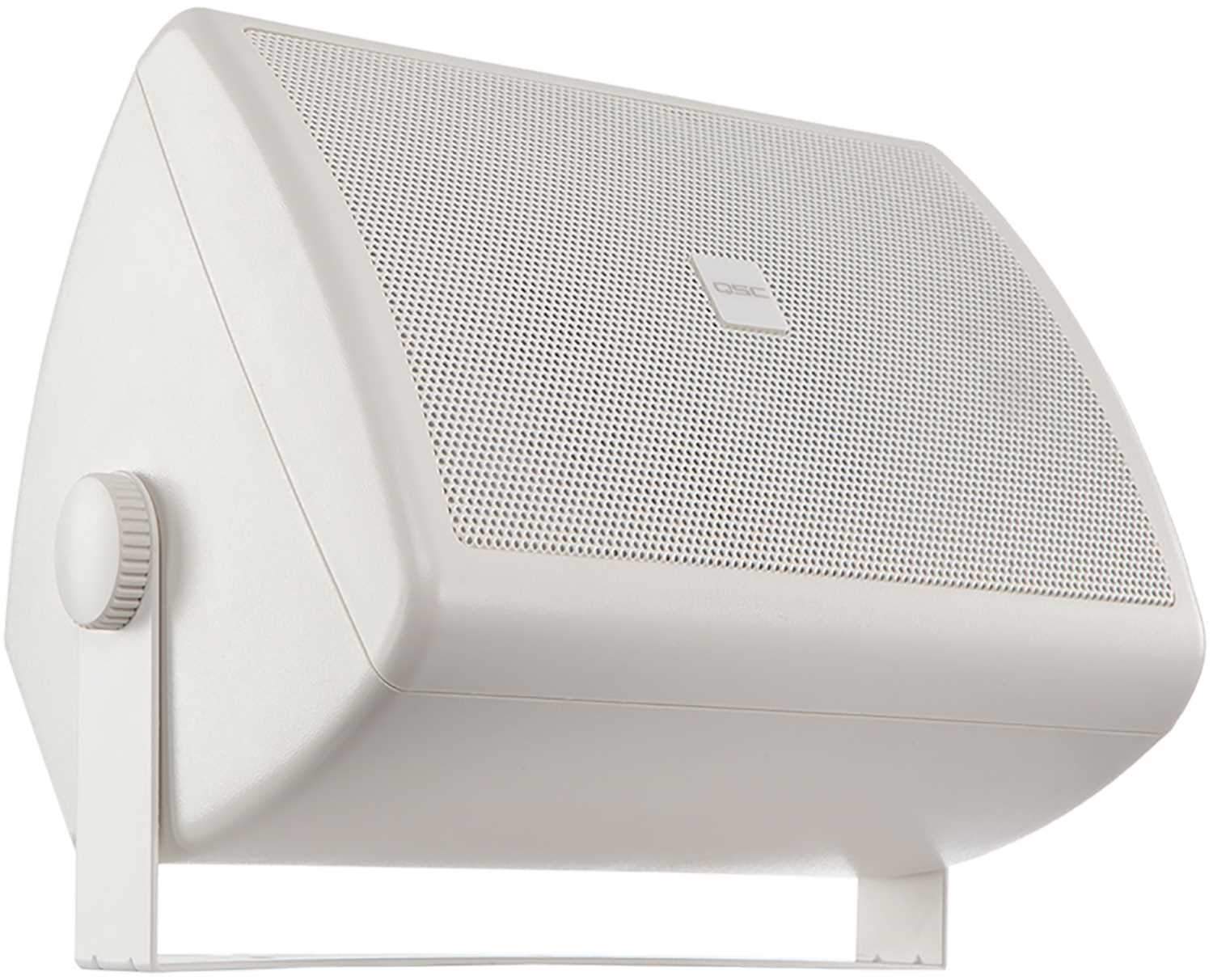 Q-SYS AC-S4T-WH 5-Inch Two-way Surface Speaker White - Solotech