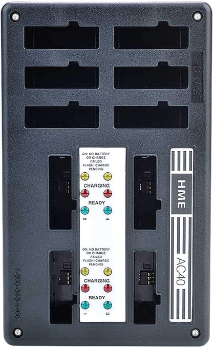 Clear-Com AC40A Battery Charger with 4-Ports - Solotech