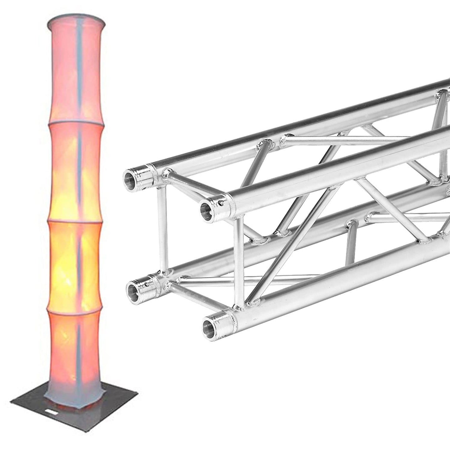 Square 12in Truss F34 Straight 9.84ft (3m) with Cover - Solotech