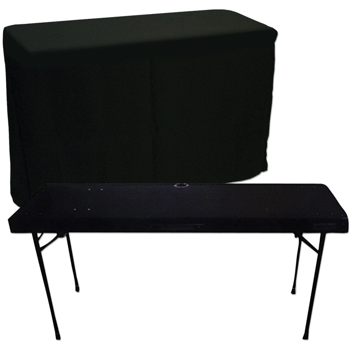 Odyssey Dj Carpeted Table And Table Cover Pack - Solotech