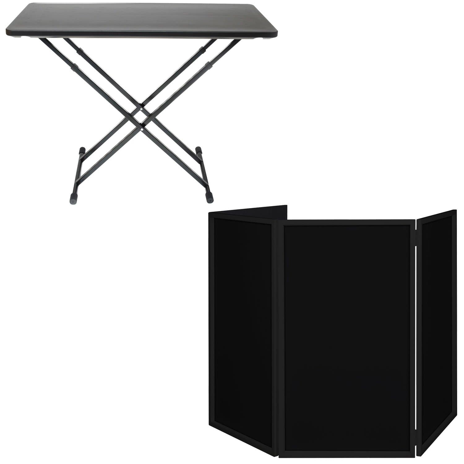 FastSet Table & American DJ Black Facade Appearance Product Pack - Solotech