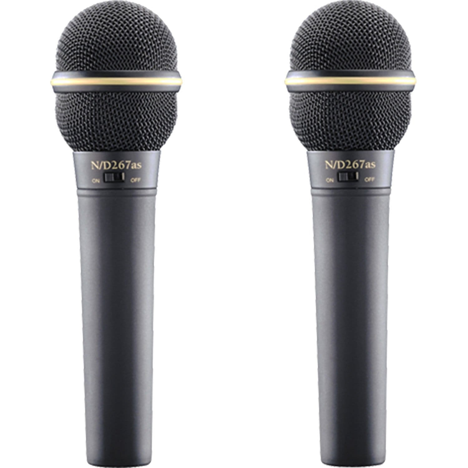 Electro-Voice N D267AS Dynamic Microphone 2-Pack - Solotech