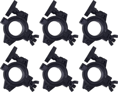 Solena Professional Adjustable O-Clamp 6-Pack - ProSound and Stage Lighting