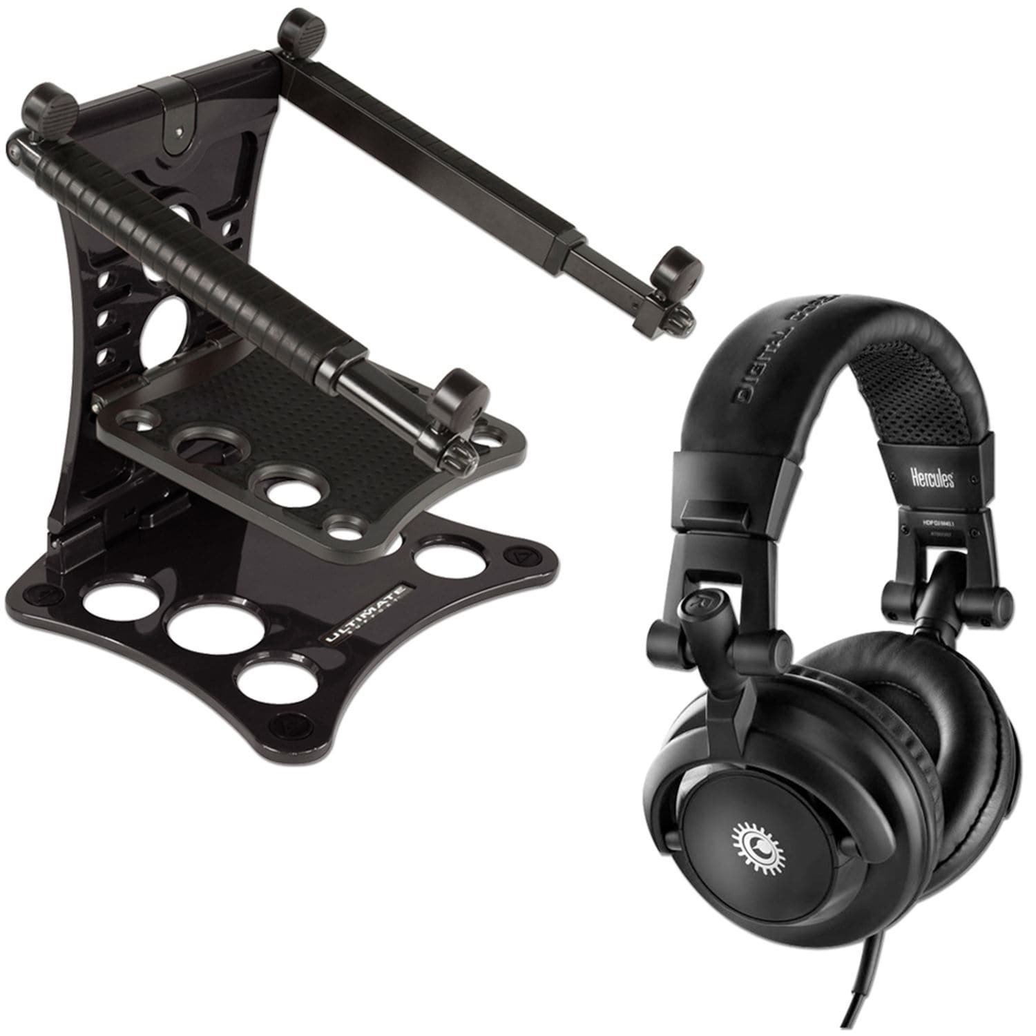 Hyperstation Laptop Stand Plus Headphone Pack - Solotech