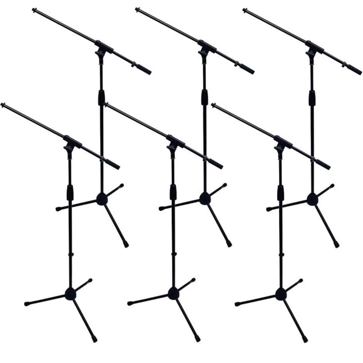 Gator ROK-IT Frameworks Tripod Mic Stand 6-Pack - ProSound and Stage Lighting