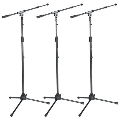 Gator GFW-MIC-2020 Frameworks Premium Mic Stand with Clutch 3-Pack - ProSound and Stage Lighting