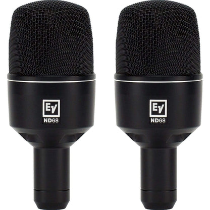 Electro-Voice ND68 Supercardioid Kick Drum Mic 2-Pack - ProSound and Stage Lighting