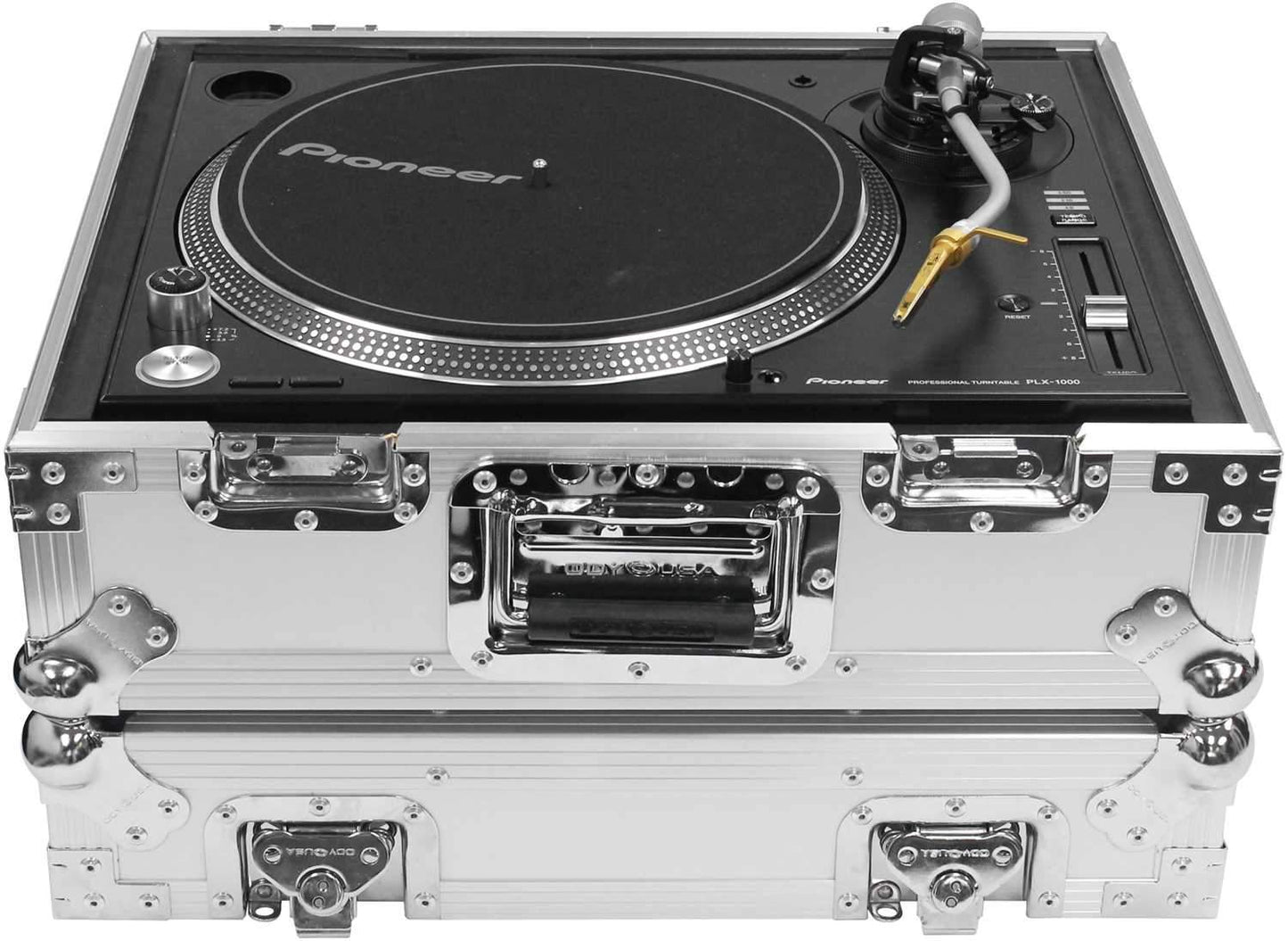 Odyssey FZ1200WT White 1200-Style Turntable Case 2-Pack - ProSound and Stage Lighting