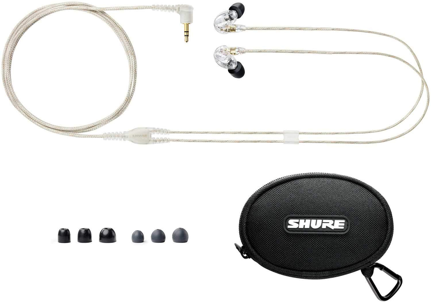 Shure SE215 In-Ear Earphones with In-Ear Monitor Amplifier - Solotech