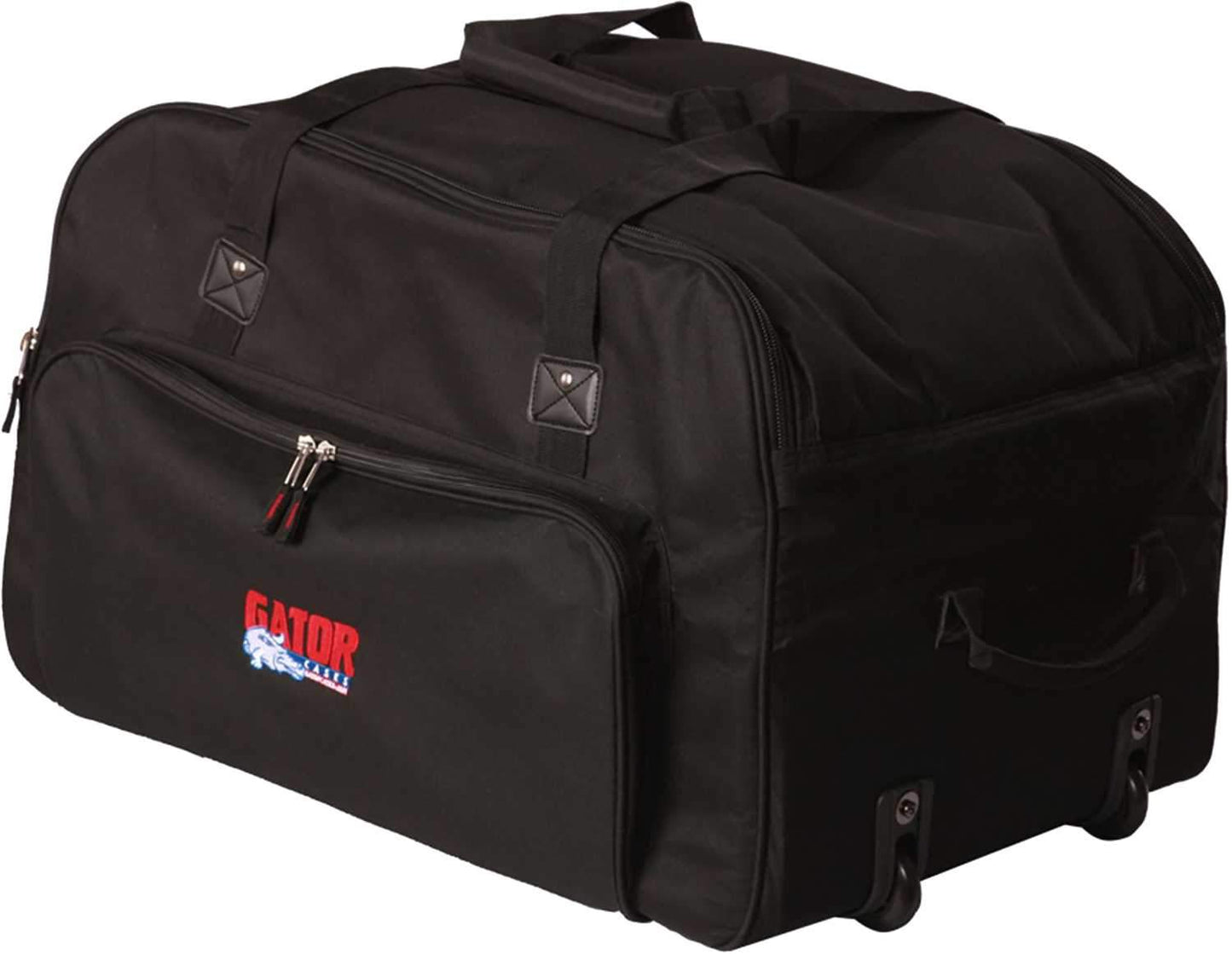 Gator GPA-712LG Large Rolling Speaker Bag for 12-Inch Speakers 2 Pack - ProSound and Stage Lighting