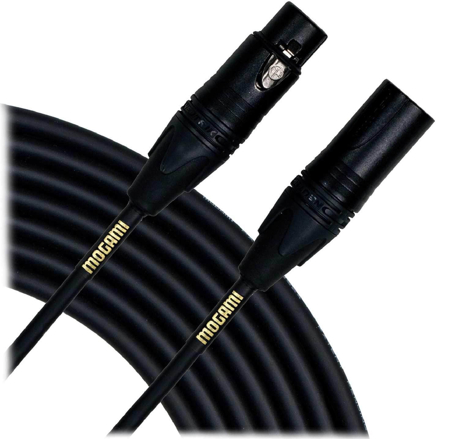 Mogami Gold Stage 50Ft 2791 XLR Mic Cable 3-Pack - Solotech