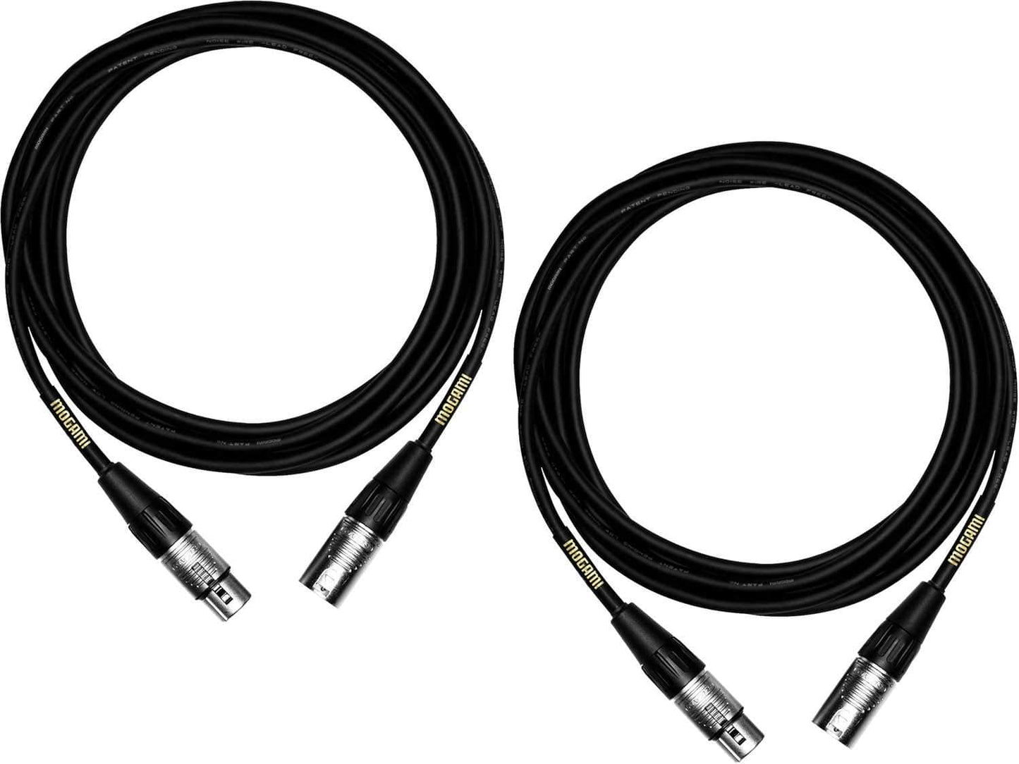 Mogami CorePlus 25Ft XLR to XLR Mic Cable 2-Pack - Solotech