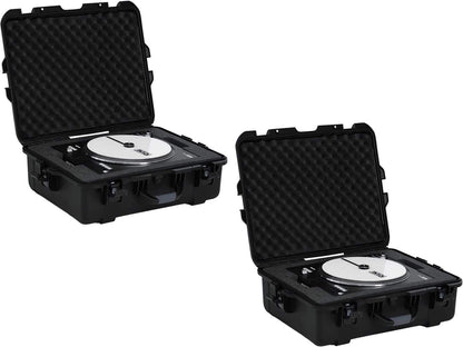 Gator GU-2217-RN12 Titan Case Pair for Rane Twelve DJ Turntable Controller - Solotech