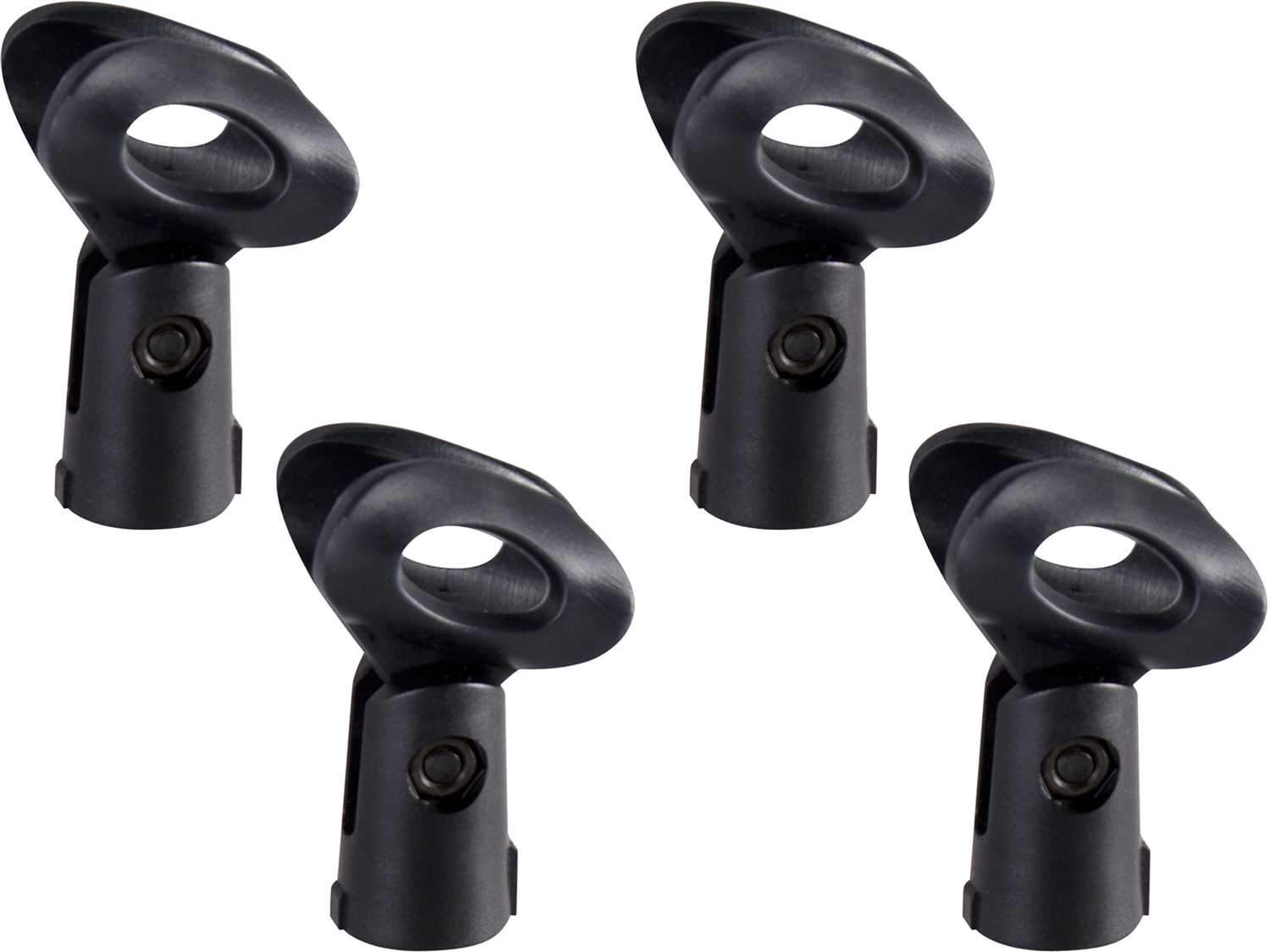 Gator GFW-MIC-CLIP Standard Microphone Clip 4-Pack - Solotech